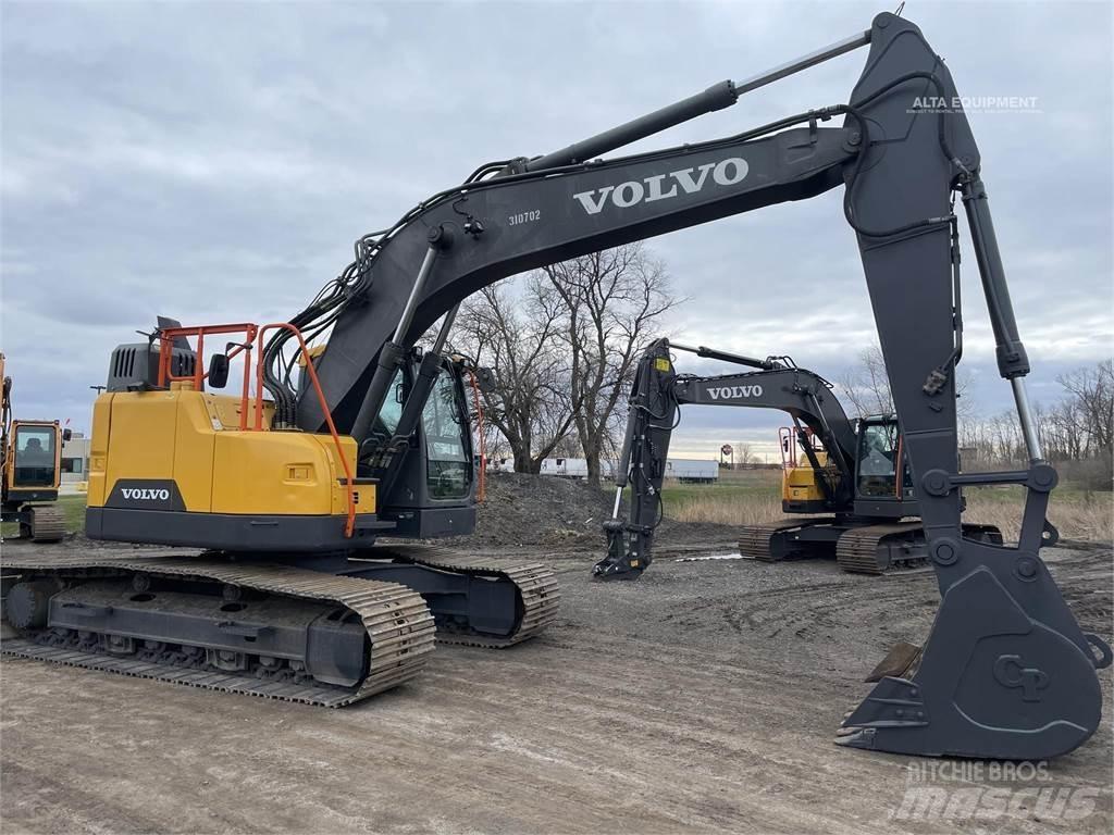 Volvo ECR235EL Kāpurķēžu ekskavatori