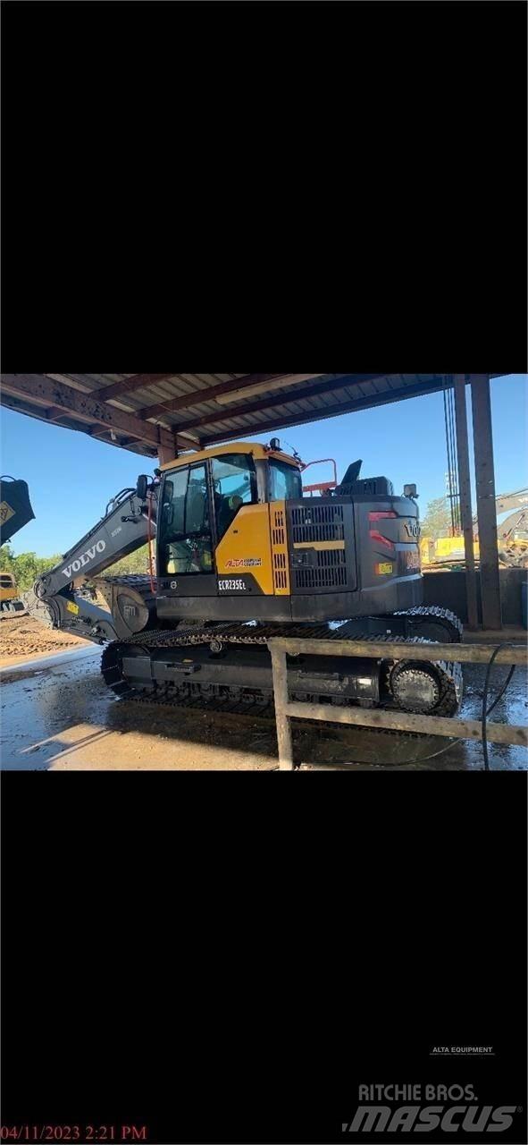 Volvo ECR235EL Kāpurķēžu ekskavatori