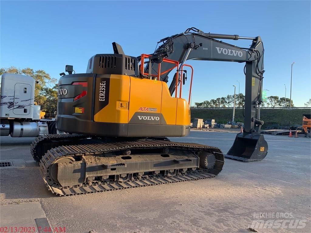 Volvo ECR235EL Kāpurķēžu ekskavatori