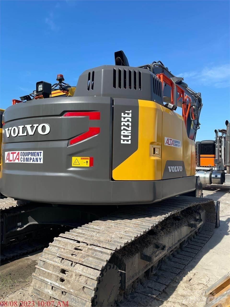 Volvo ECR235EL Kāpurķēžu ekskavatori