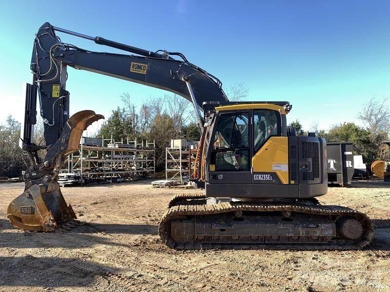 Volvo ECR235EL Kāpurķēžu ekskavatori