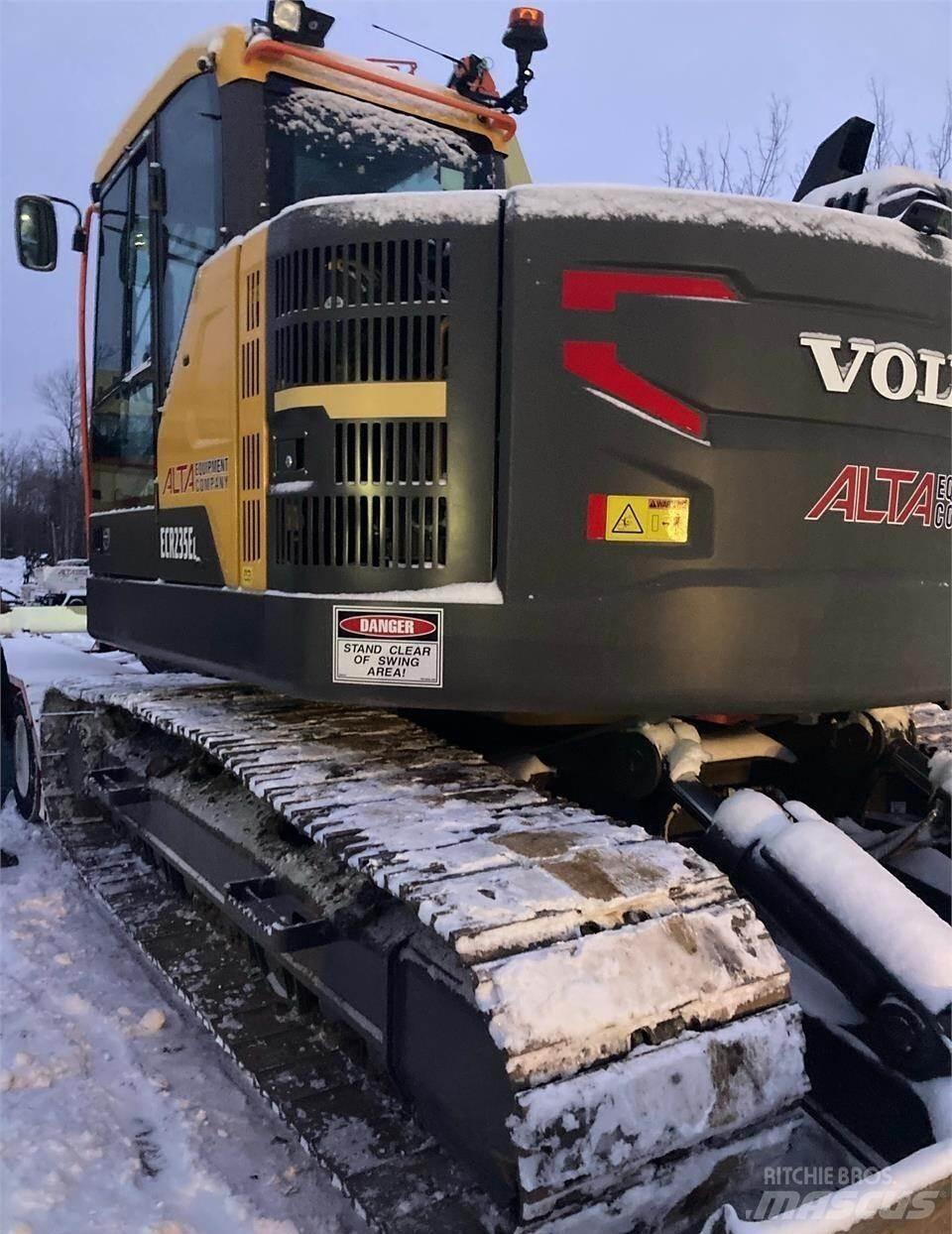 Volvo ECR235EL Kāpurķēžu ekskavatori
