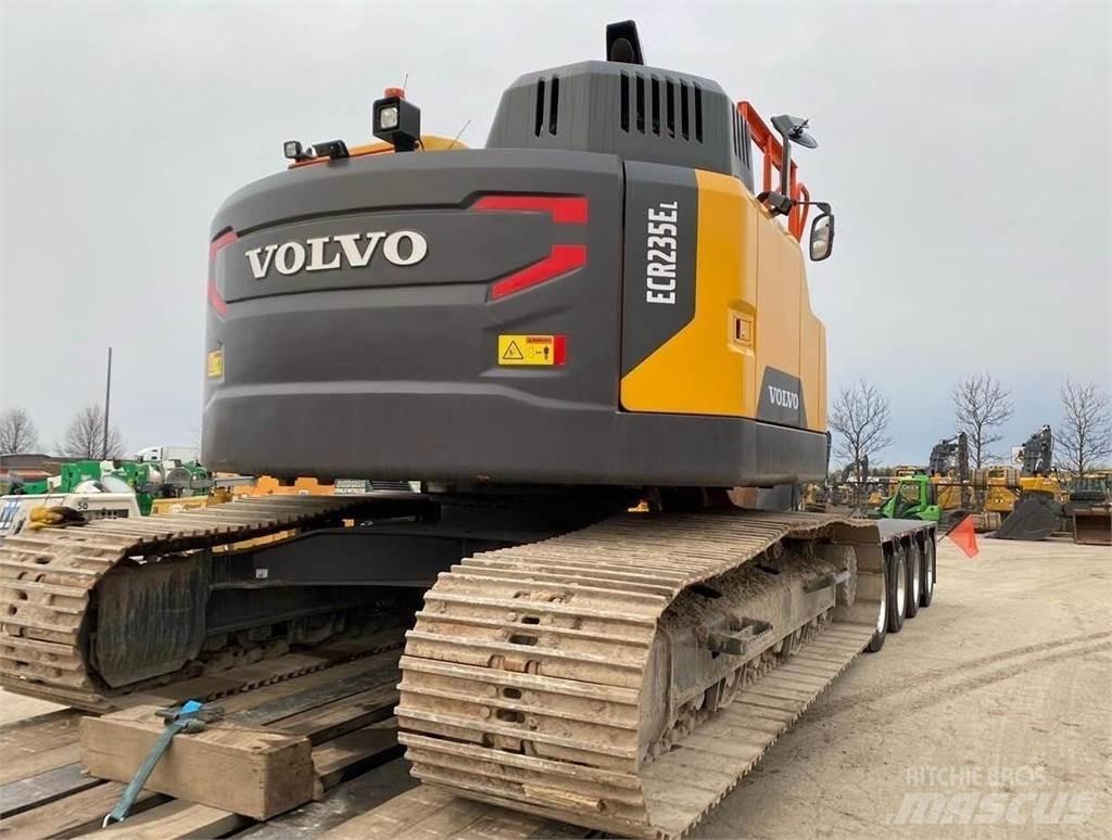 Volvo ECR235EL Kāpurķēžu ekskavatori