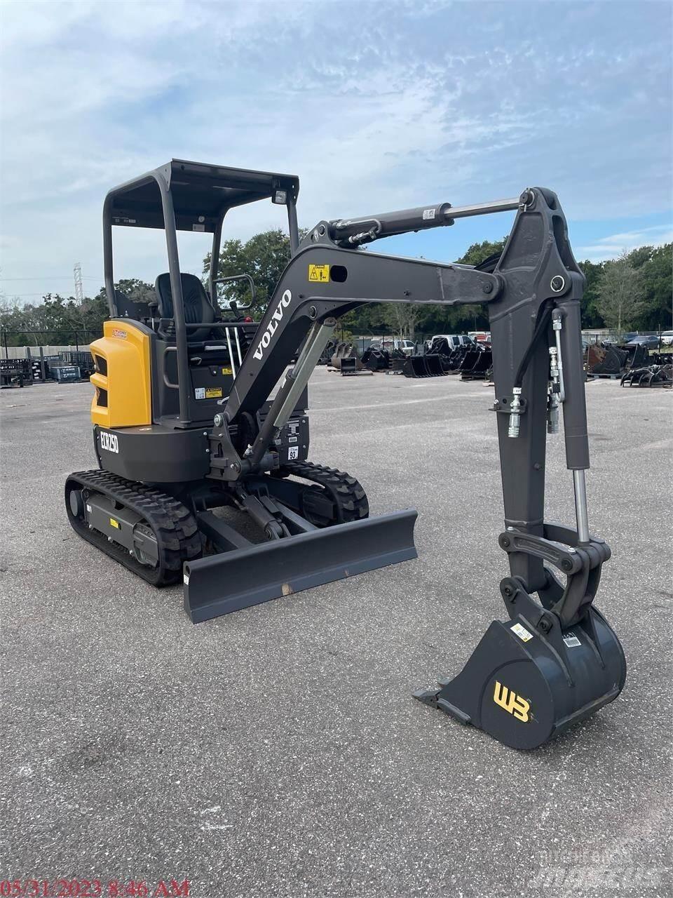 Volvo ECR25D Mini ekskavatori < 7 t