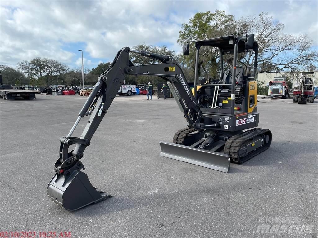 Volvo ECR25D Mini ekskavatori < 7 t
