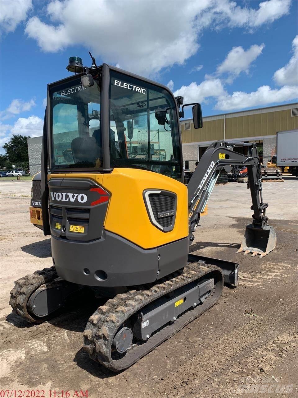 Volvo ECR25D Mini ekskavatori < 7 t