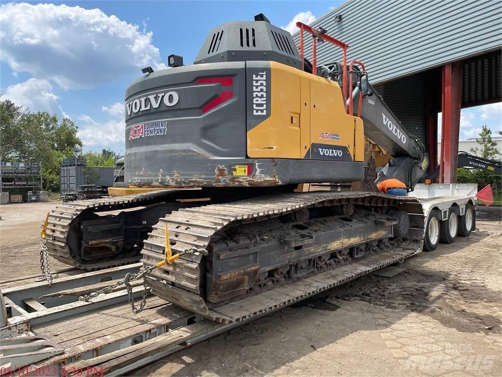 Volvo ECR355EL Kāpurķēžu ekskavatori