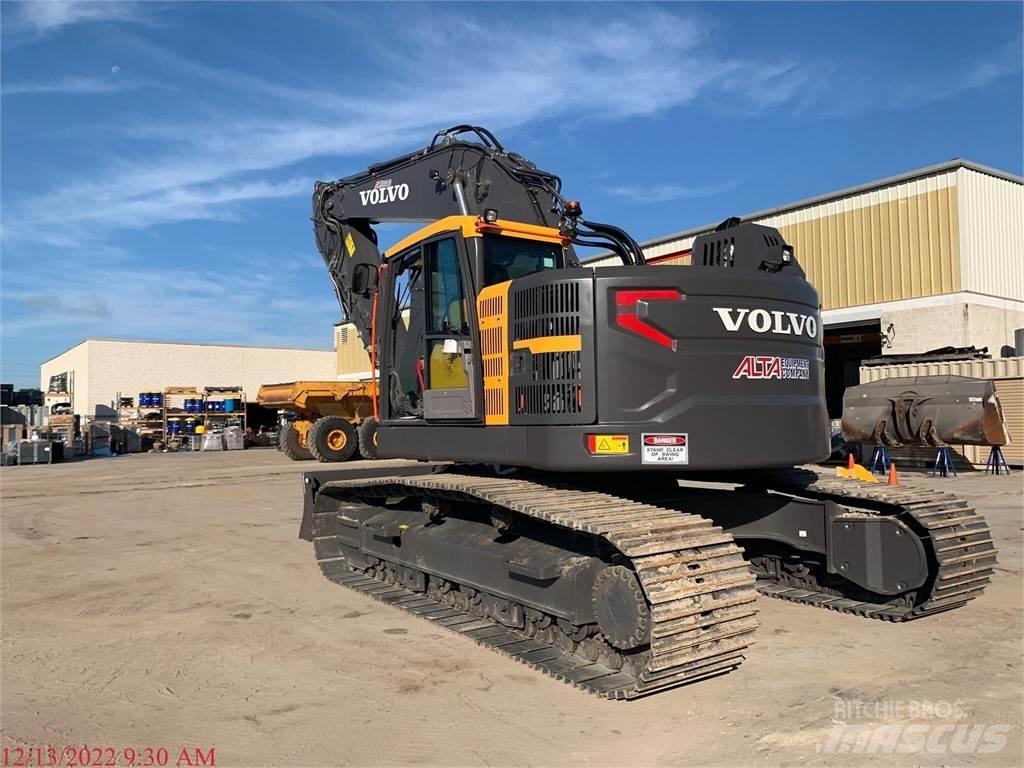 Volvo ECR355EL Kāpurķēžu ekskavatori
