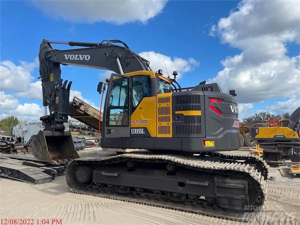Volvo ECR355EL Kāpurķēžu ekskavatori