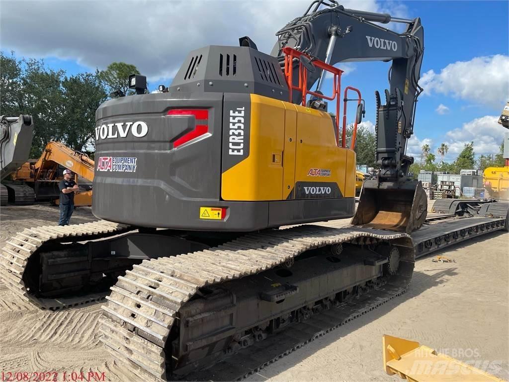 Volvo ECR355EL Kāpurķēžu ekskavatori