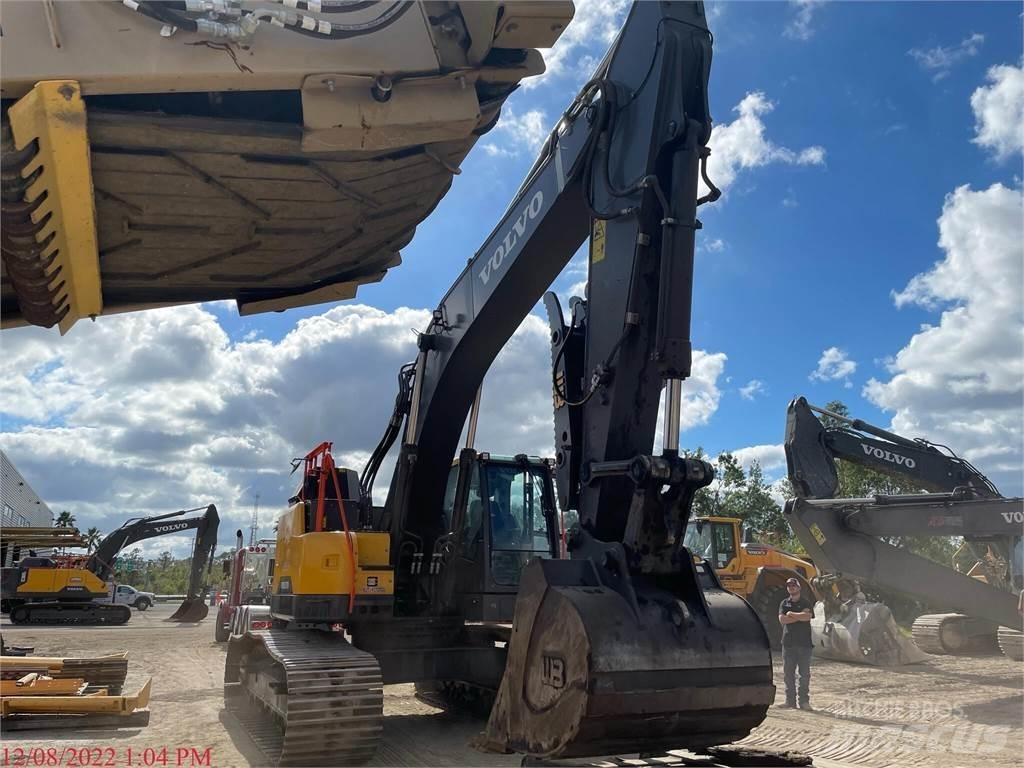 Volvo ECR355EL Kāpurķēžu ekskavatori