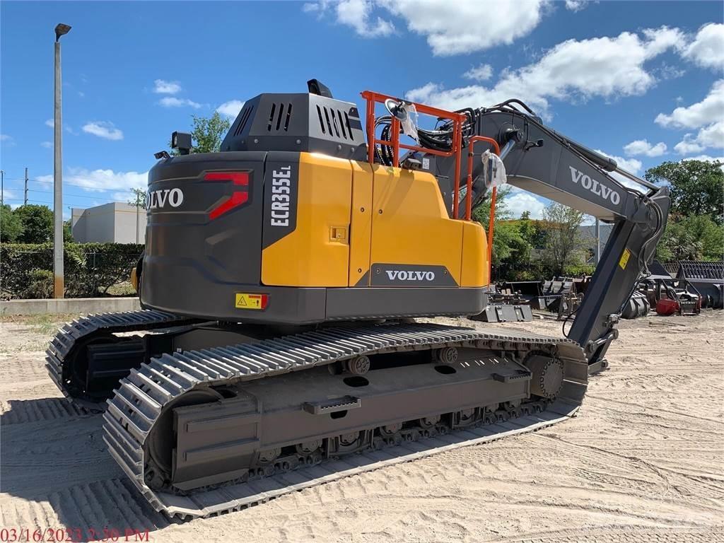 Volvo ECR355EL Kāpurķēžu ekskavatori