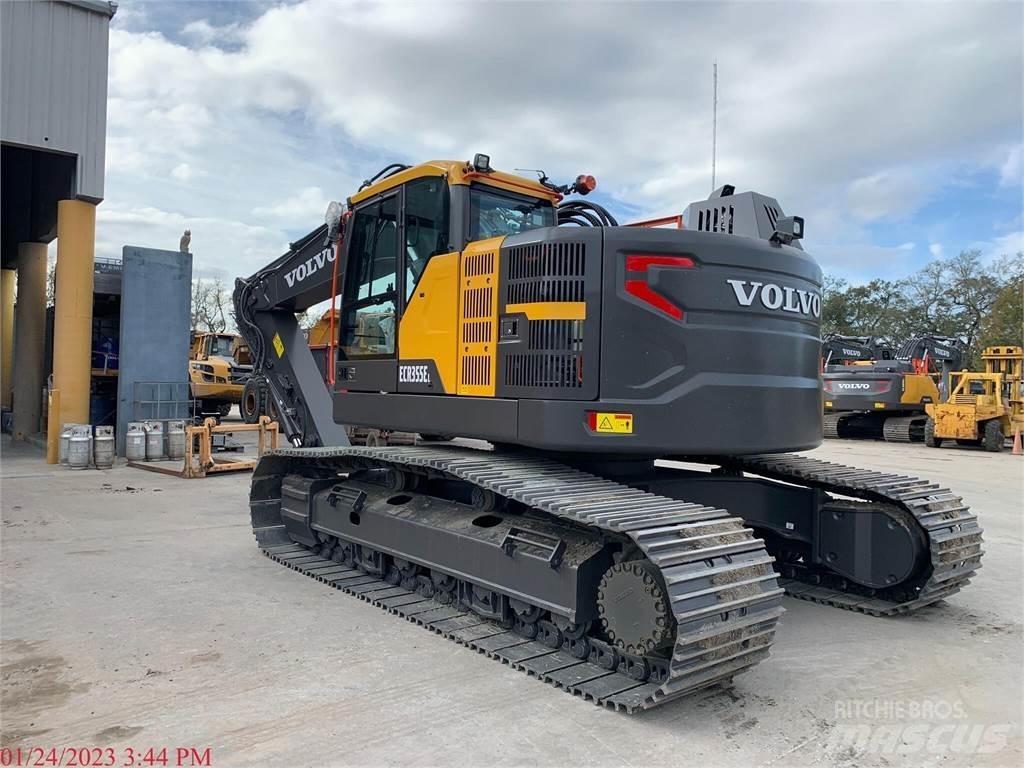 Volvo ECR355EL Kāpurķēžu ekskavatori