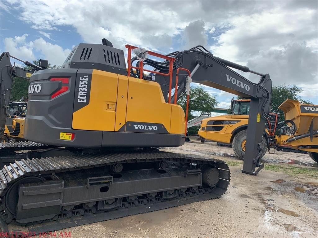 Volvo ECR355EL Kāpurķēžu ekskavatori