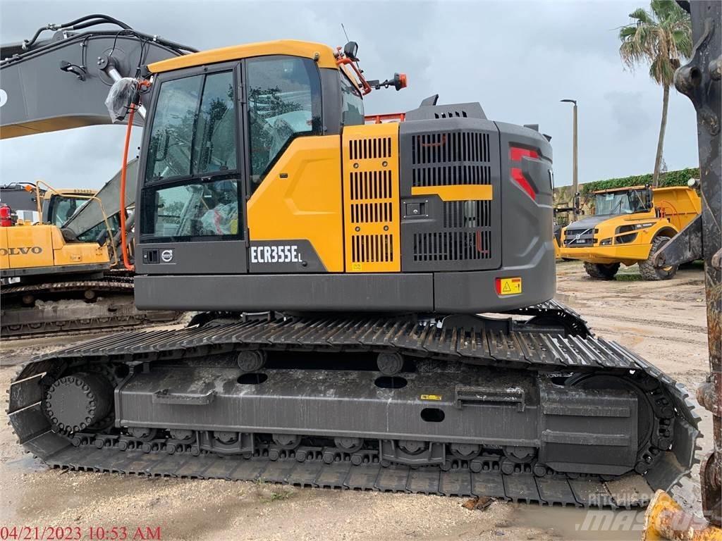 Volvo ECR355EL Kāpurķēžu ekskavatori