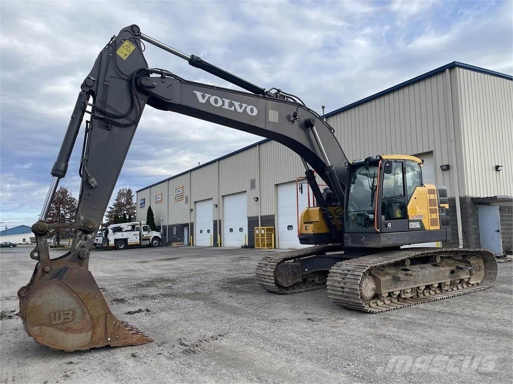 Volvo ECR355EL Kāpurķēžu ekskavatori