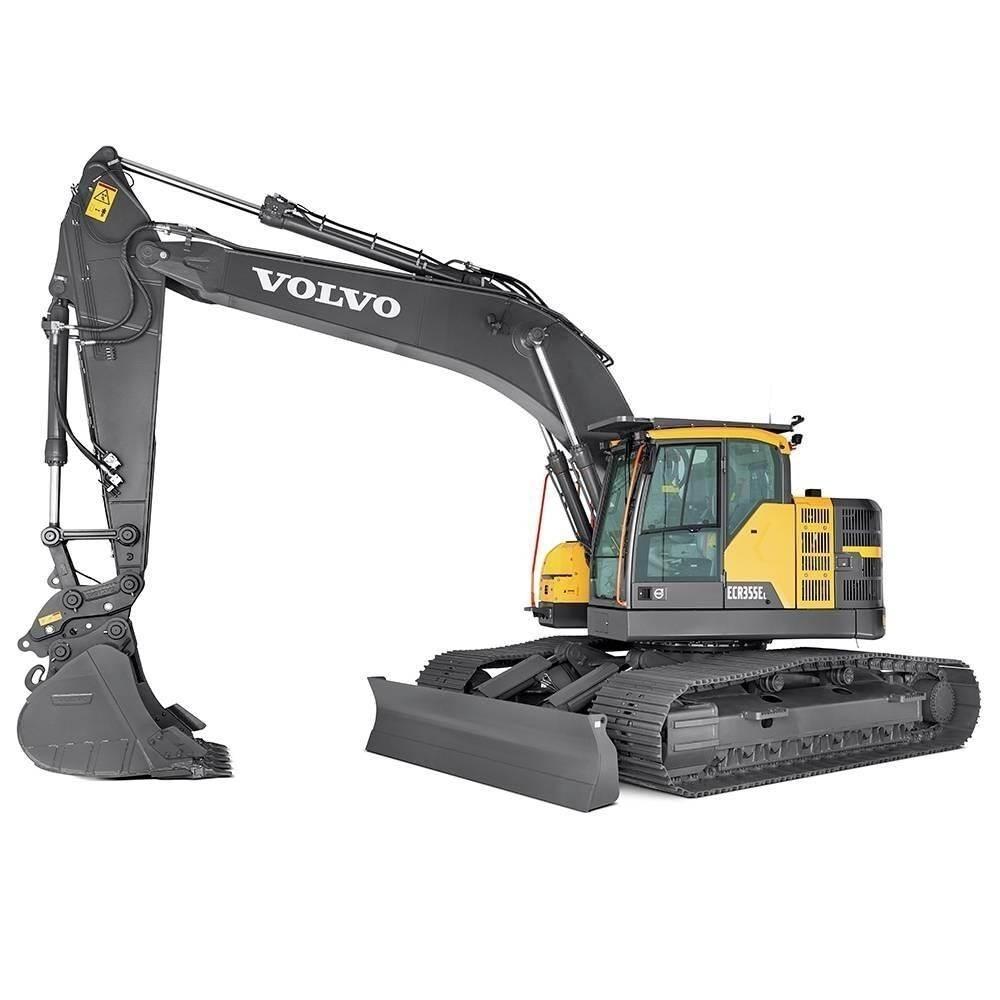 Volvo ECR355EL Kāpurķēžu ekskavatori