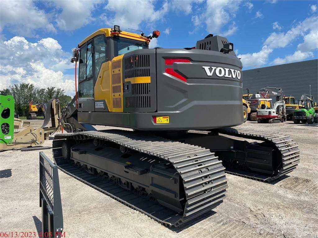 Volvo ECR355EL Kāpurķēžu ekskavatori