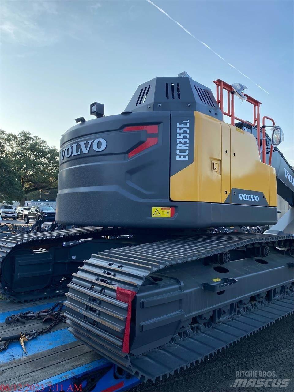 Volvo ECR355EL Kāpurķēžu ekskavatori