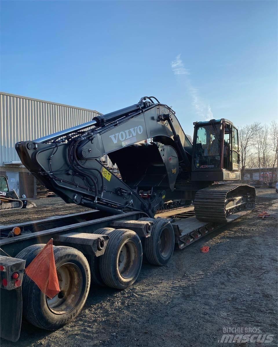 Volvo ECR355EL Kāpurķēžu ekskavatori