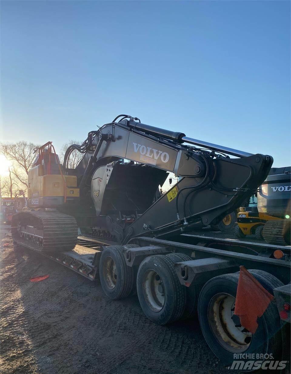 Volvo ECR355EL Kāpurķēžu ekskavatori