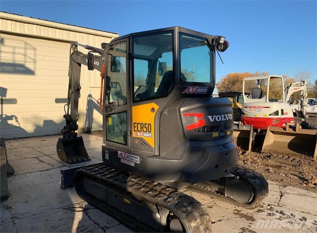 Volvo ECR50F Mini ekskavatori < 7 t