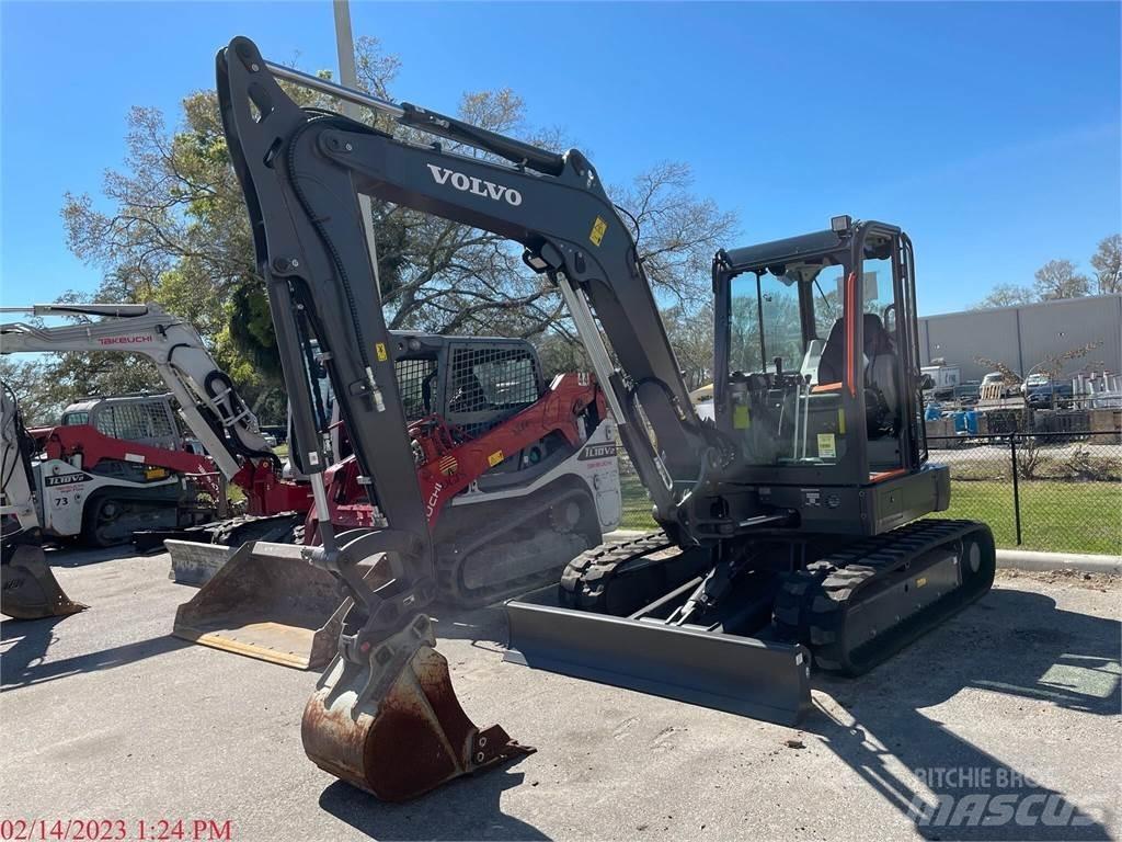 Volvo ECR58F Kāpurķēžu ekskavatori