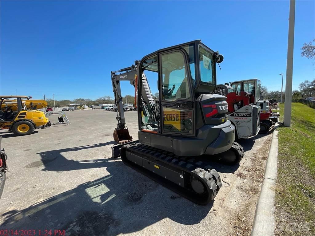 Volvo ECR58F Kāpurķēžu ekskavatori
