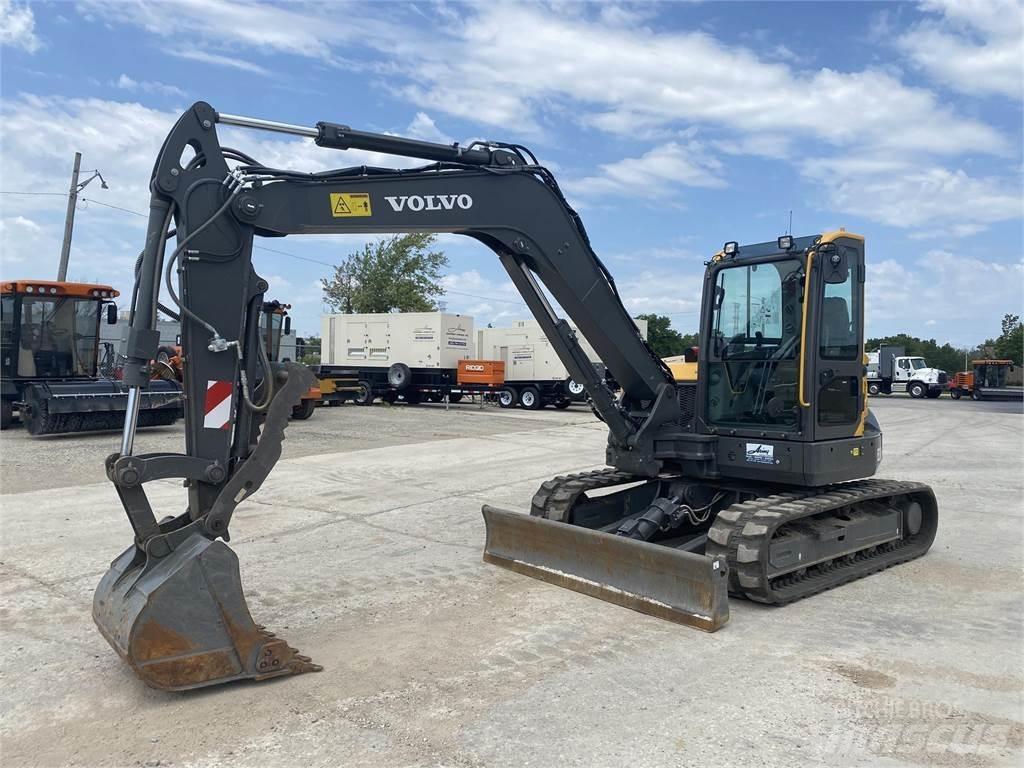 Volvo ECR88D Kāpurķēžu ekskavatori