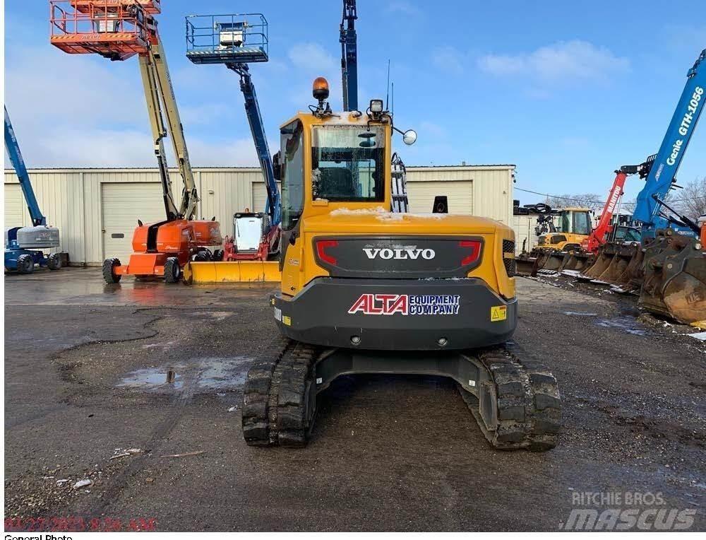Volvo ECR88D Kāpurķēžu ekskavatori