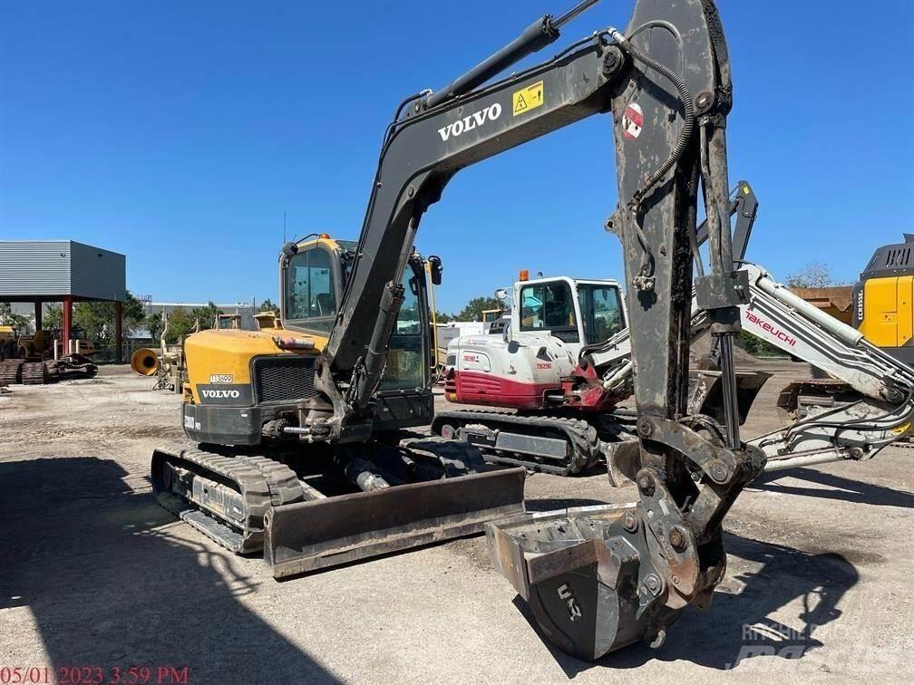 Volvo ECR88D Kāpurķēžu ekskavatori