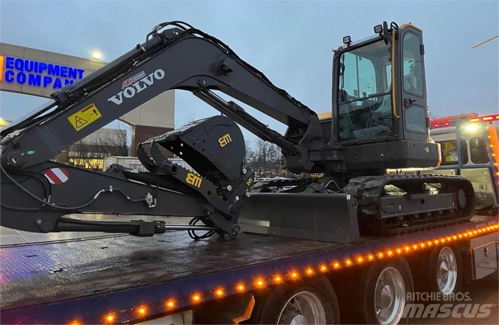 Volvo ECR88D Kāpurķēžu ekskavatori