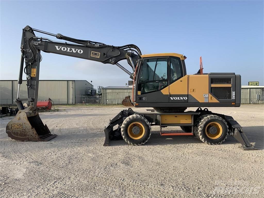Volvo EW180E Ekskavatori uz riteņiem