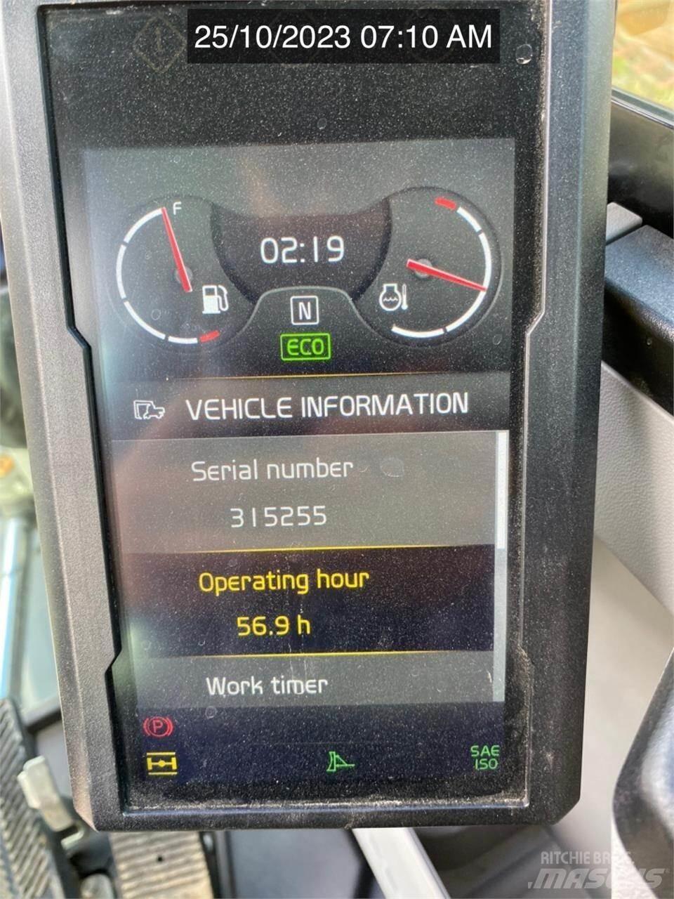 Volvo EW60E Ekskavatori uz riteņiem