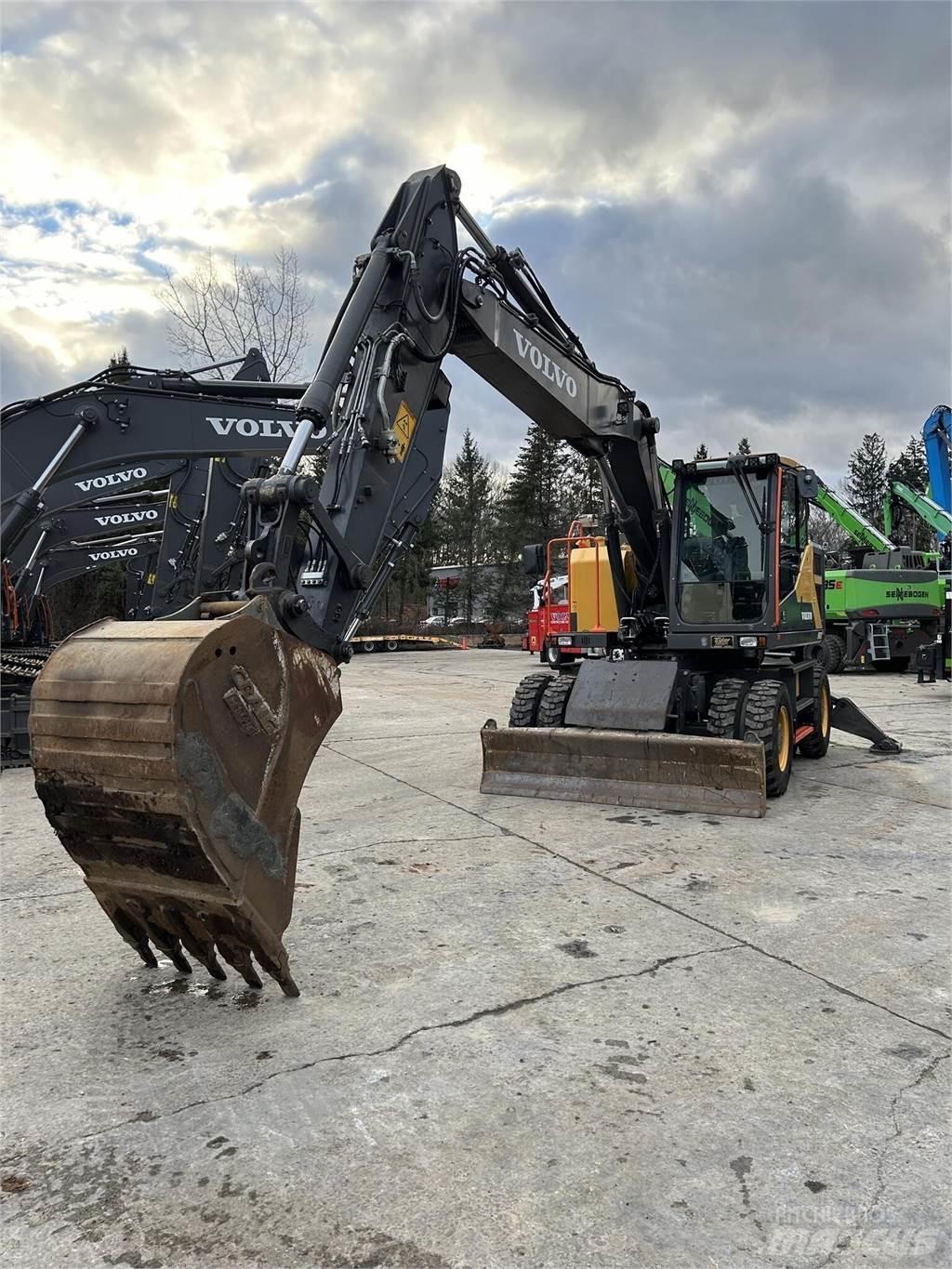 Volvo EWR170E Ekskavatori uz riteņiem