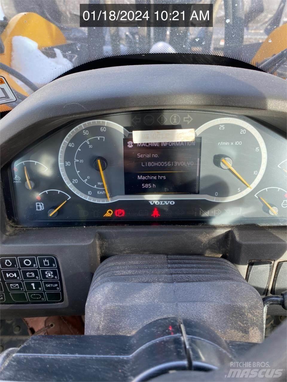 Volvo L180H Iekrāvēji uz riteņiem