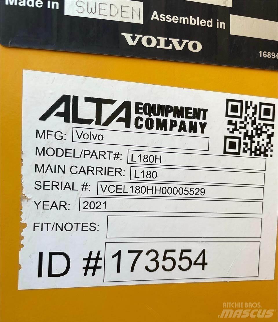 Volvo L180H Iekrāvēji uz riteņiem