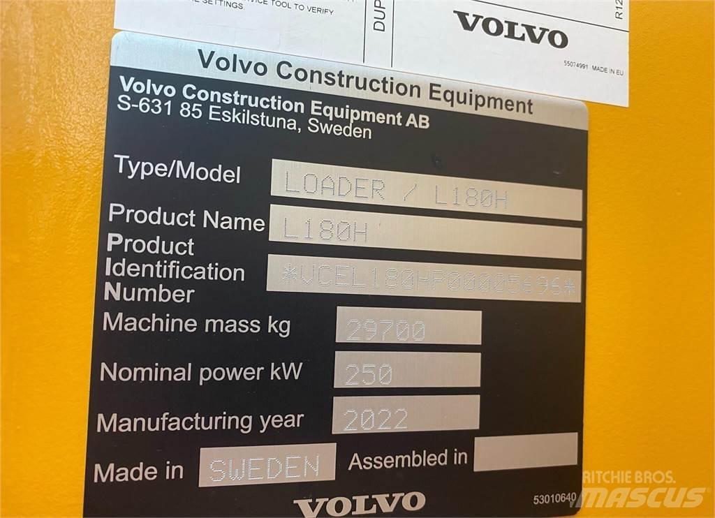 Volvo L180H Iekrāvēji uz riteņiem
