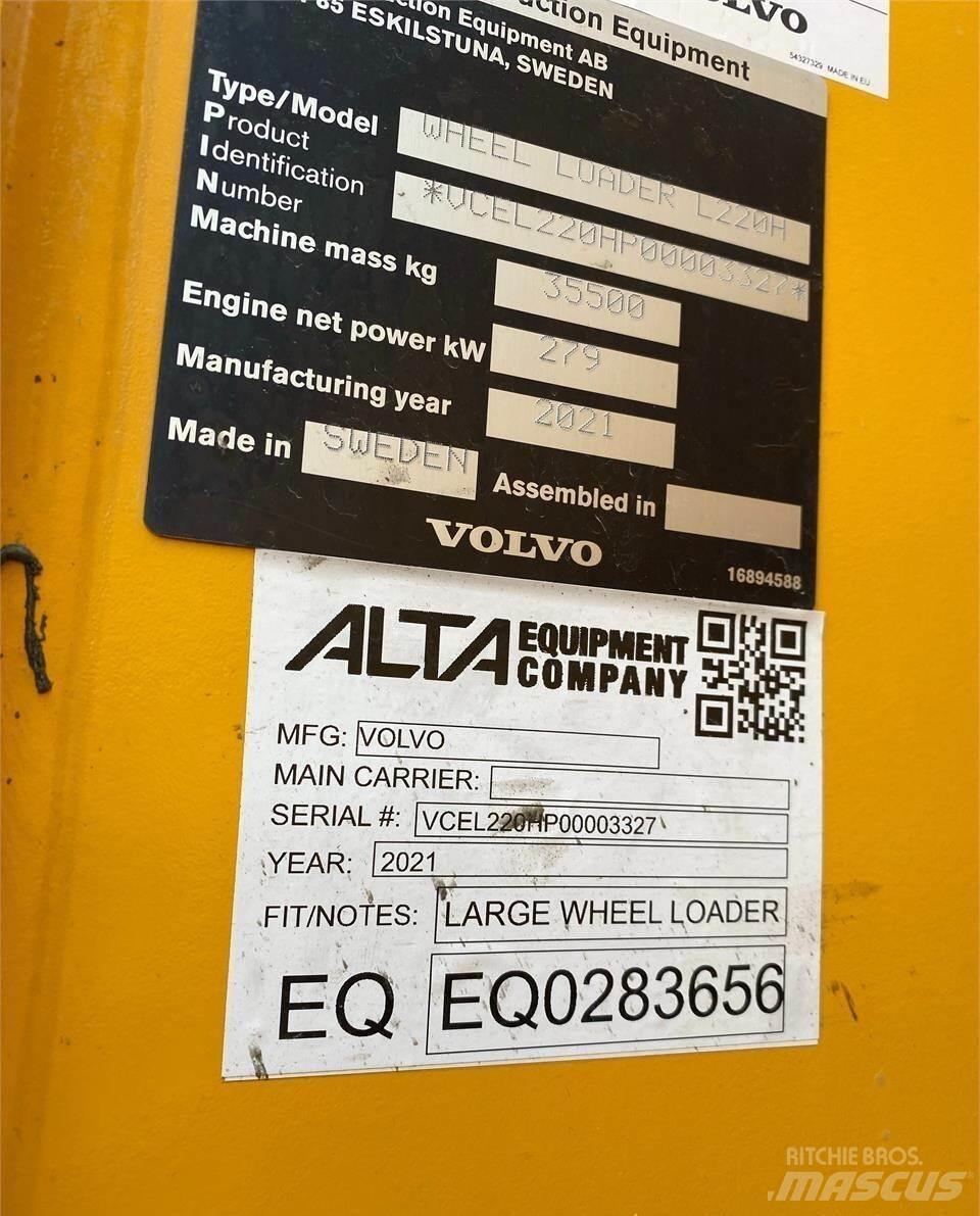 Volvo L220H Iekrāvēji uz riteņiem