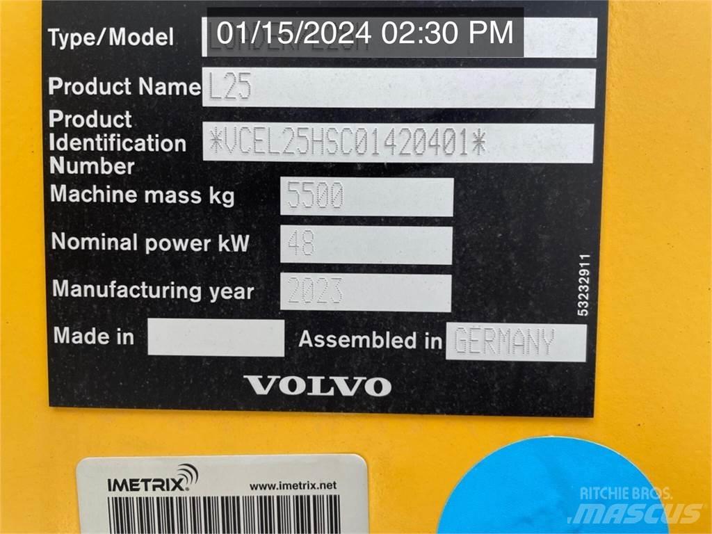 Volvo L25 Iekrāvēji uz riteņiem