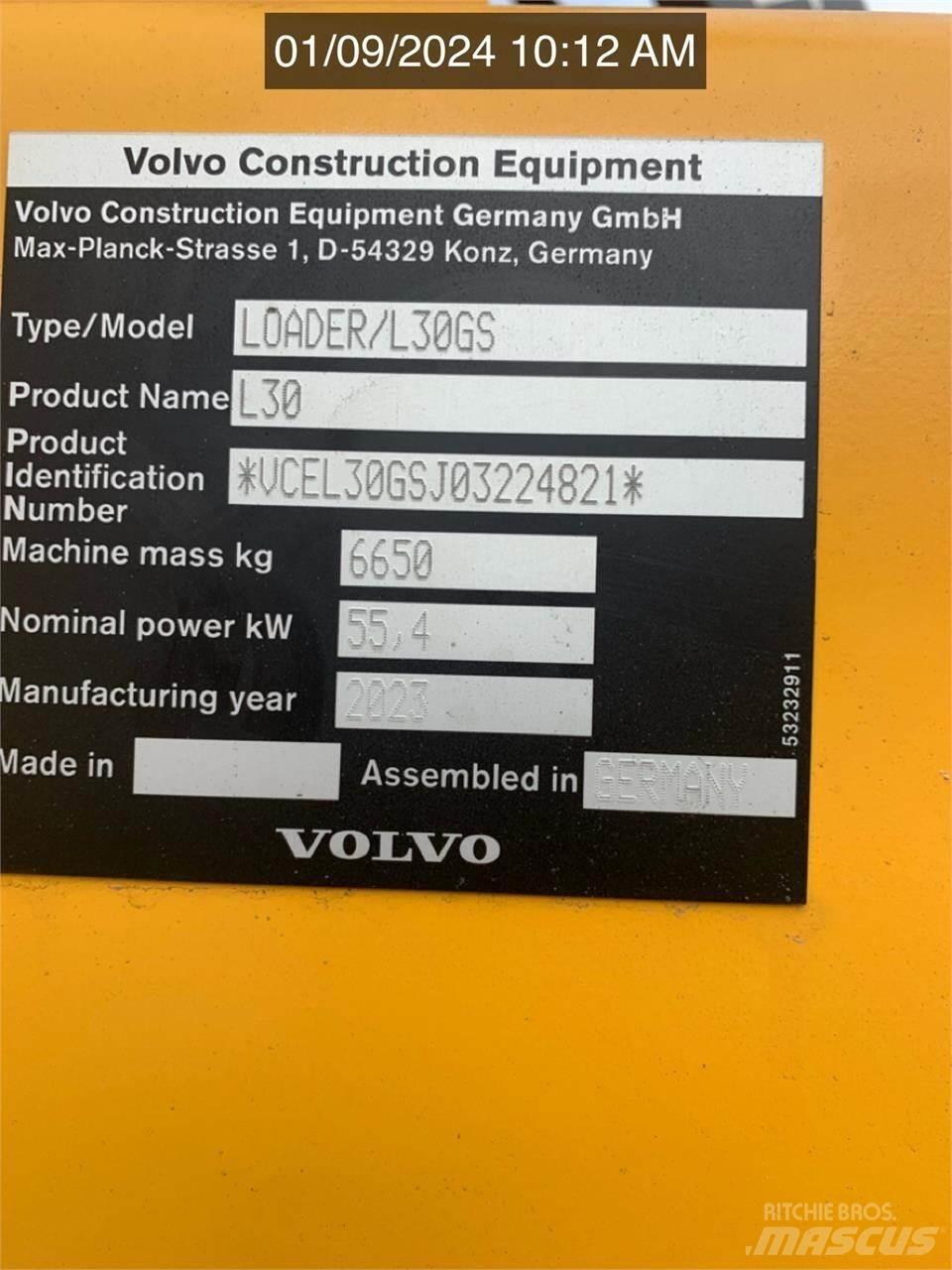 Volvo L30GS Iekrāvēji uz riteņiem