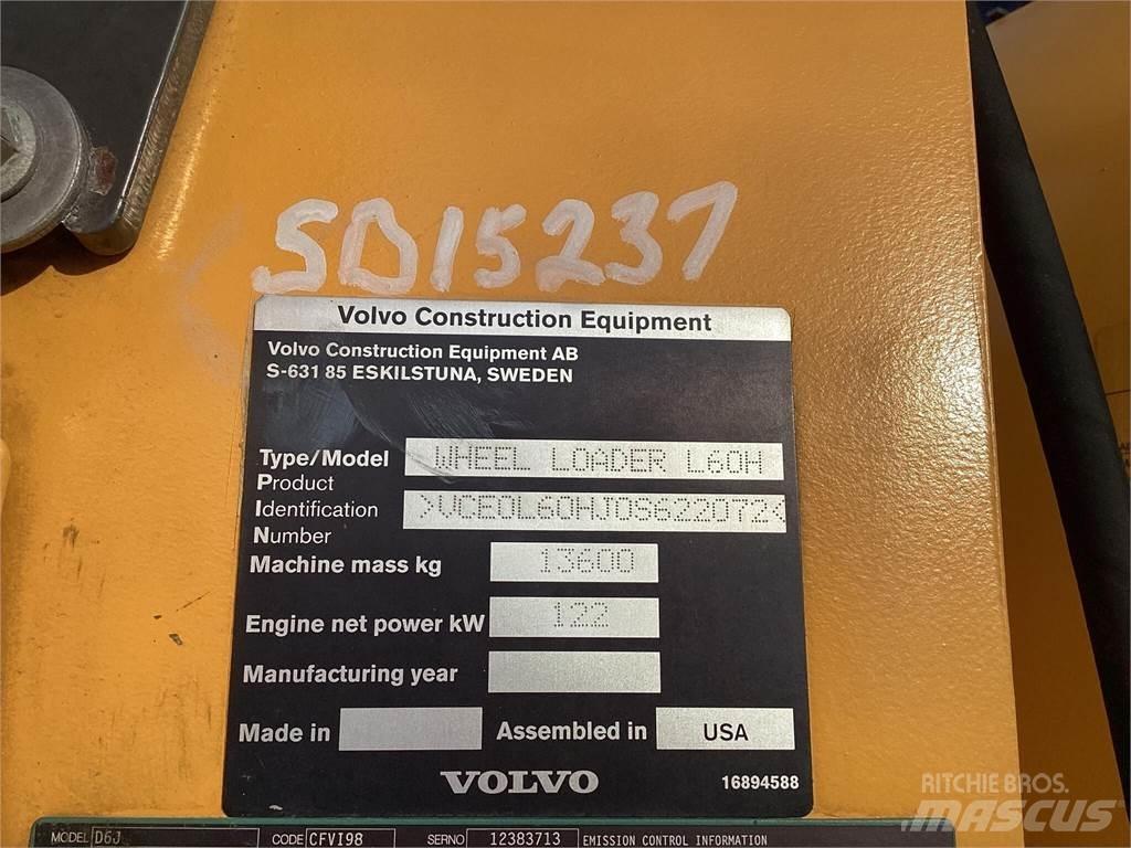 Volvo L60H Iekrāvēji uz riteņiem