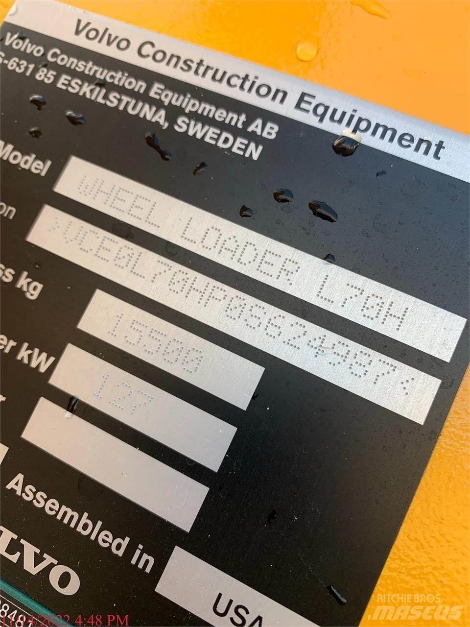 Volvo L70H Iekrāvēji uz riteņiem