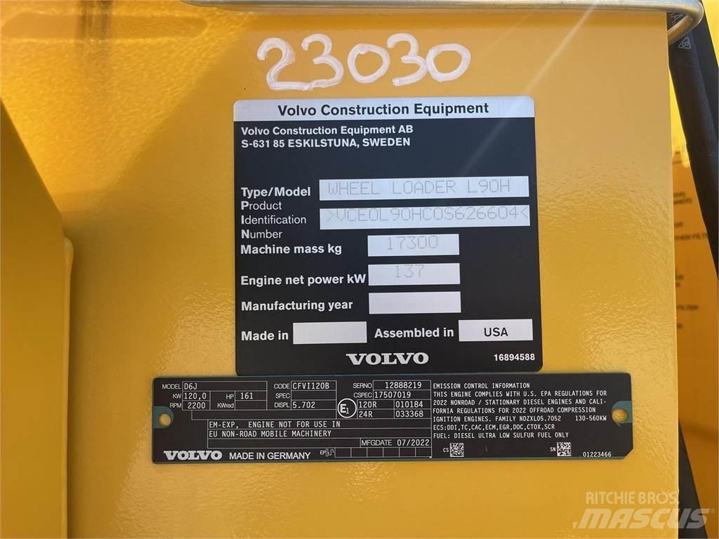 Volvo L90H Iekrāvēji uz riteņiem