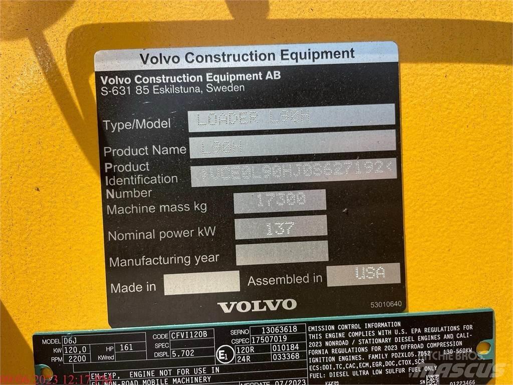 Volvo L90H Iekrāvēji uz riteņiem
