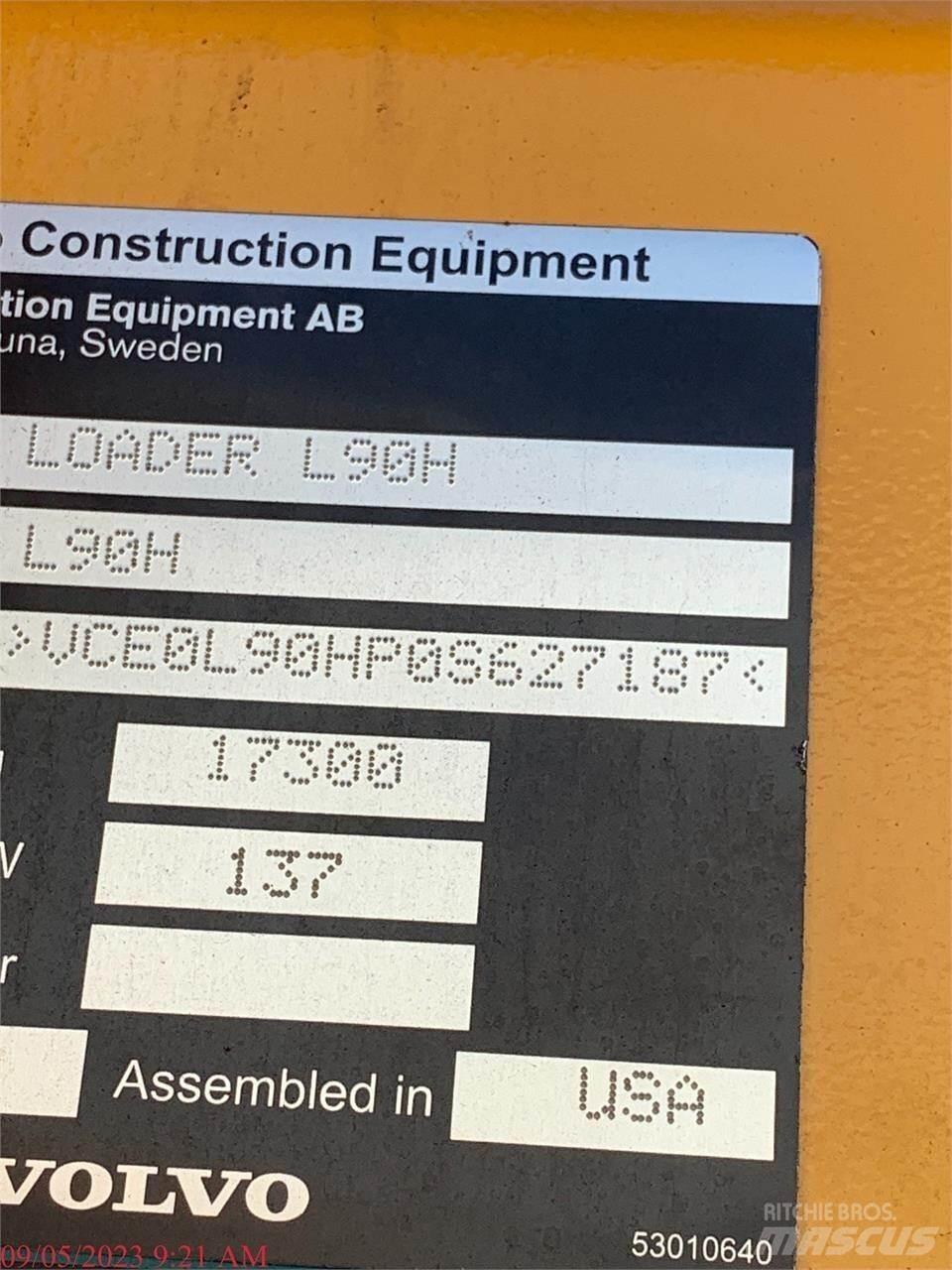 Volvo L90H Iekrāvēji uz riteņiem