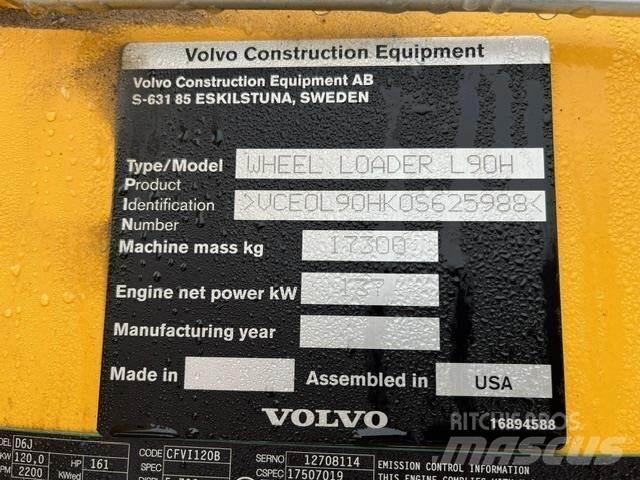 Volvo L90H Iekrāvēji uz riteņiem