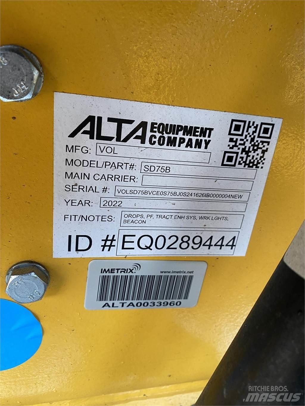 Volvo SD75B Atkritumu preses