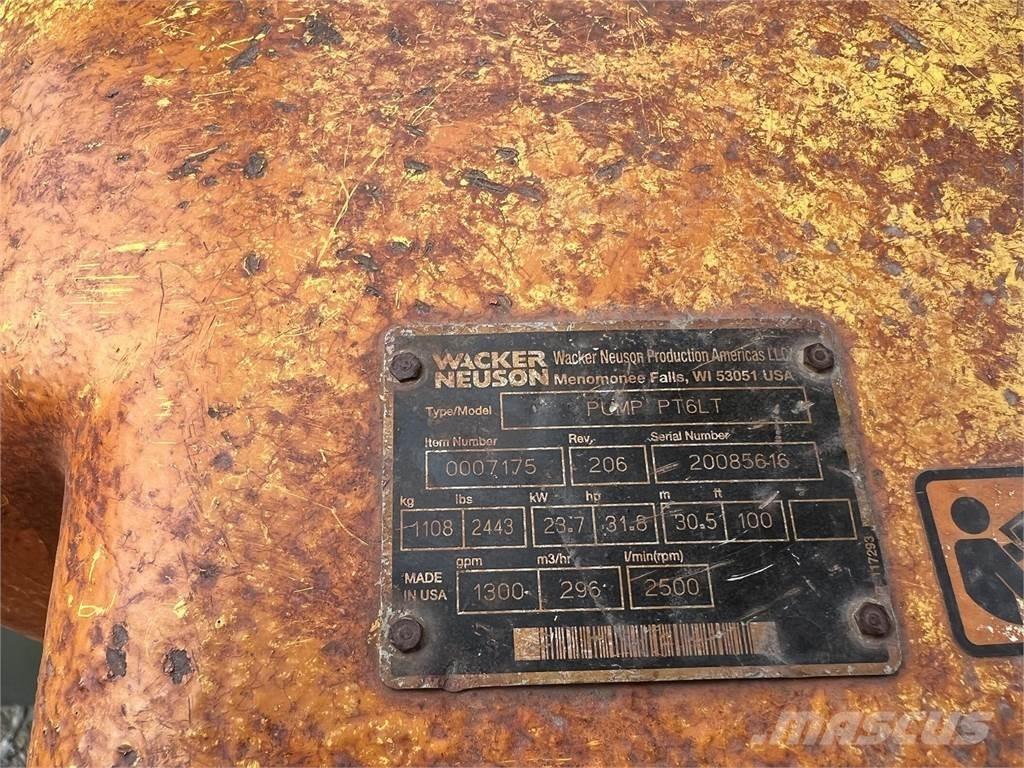 Wacker Neuson PT6 Ūdens sūkņi