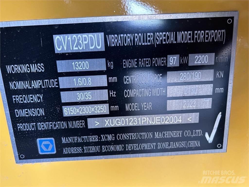 XCMG CV123PDU Divvalču grunts veltņi